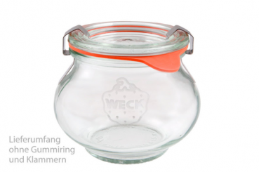 Weck -Schmuckglas 220 ml mit Deckel RR60